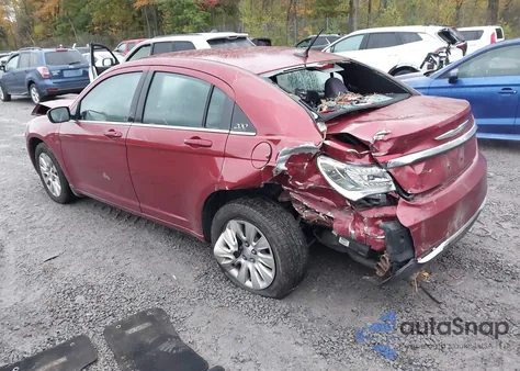 2013 Chrysler 200 Lx из США, поврежденный, VIN 1C3CCBAG2DN767874